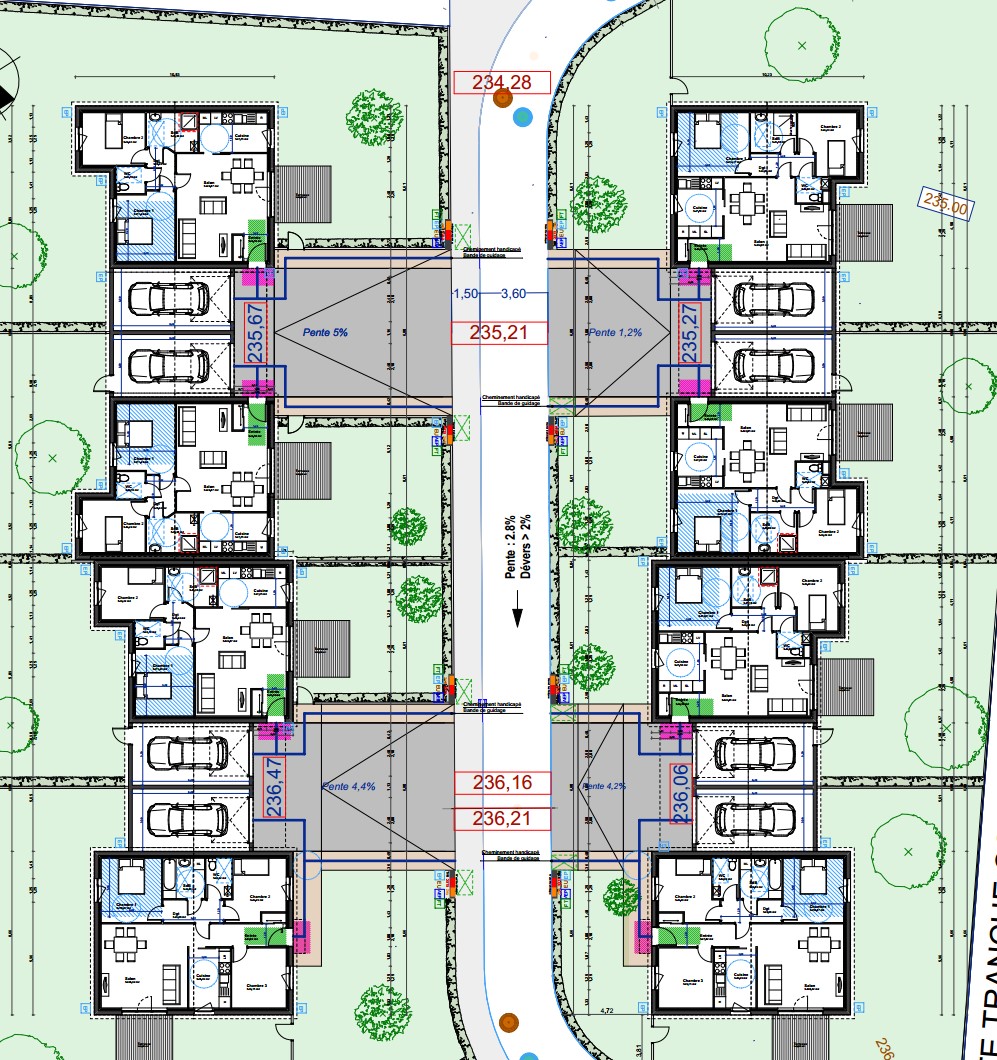 plan 8 logements Port-sur-Saône