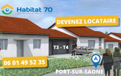 Mise en service logements BBC à Port-sur-Saône