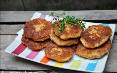 Croquettes de poulet à la tomme du Jura