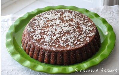 Gâteau moelleux à la banane et à la noix de coco