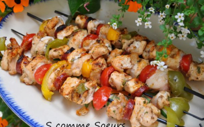 Brochettes de poulet Tex Mex