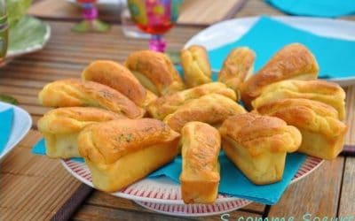 Mini Cakes à la Vache qui Rit® et au Jambon