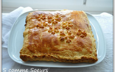 Galette des rois à la crème de noix