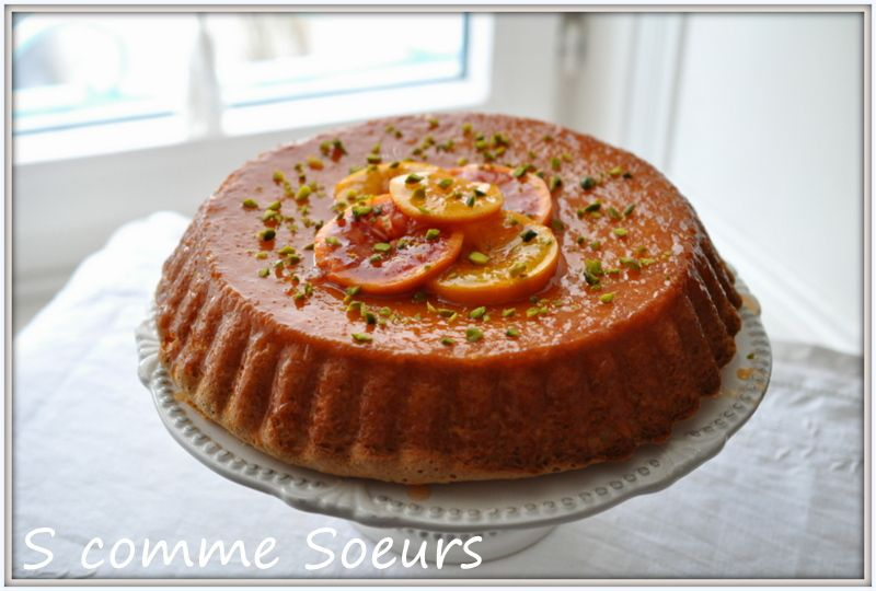 Gâteau moelleux à l’orange